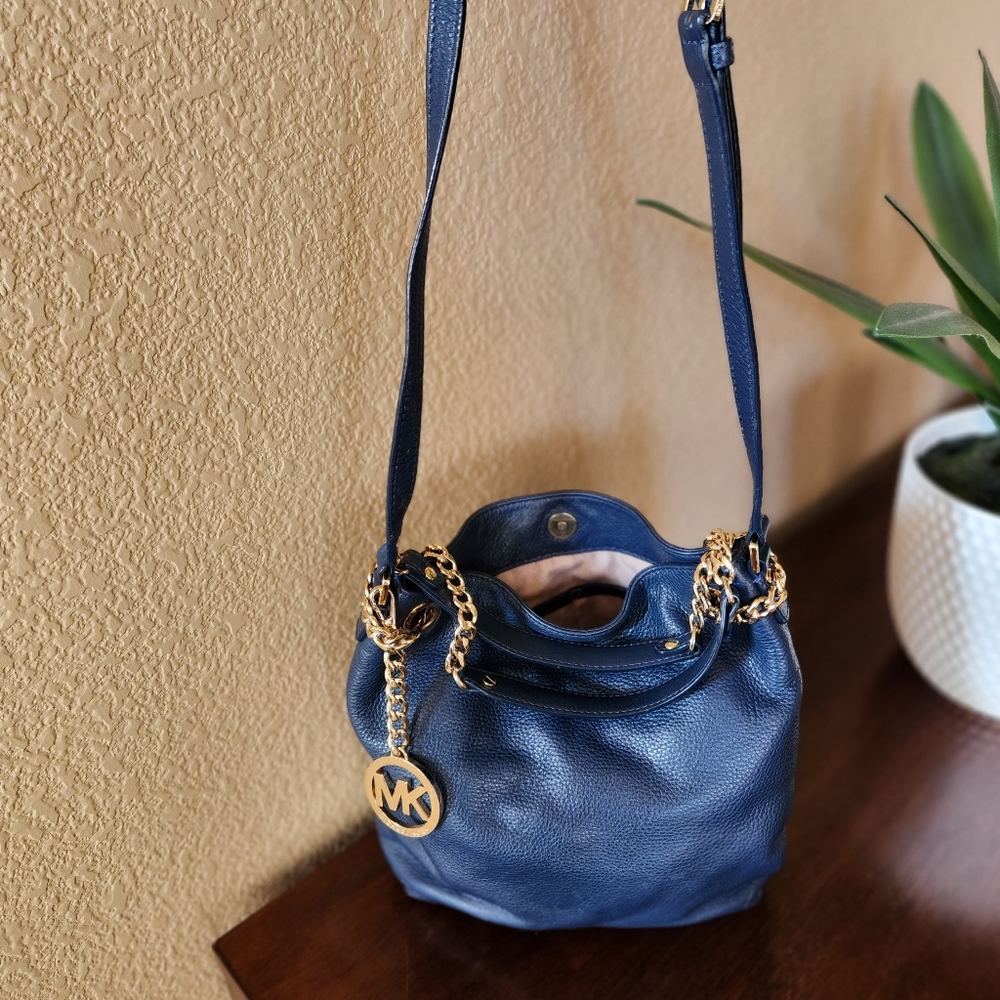 Michael Kors Blue leather bag
